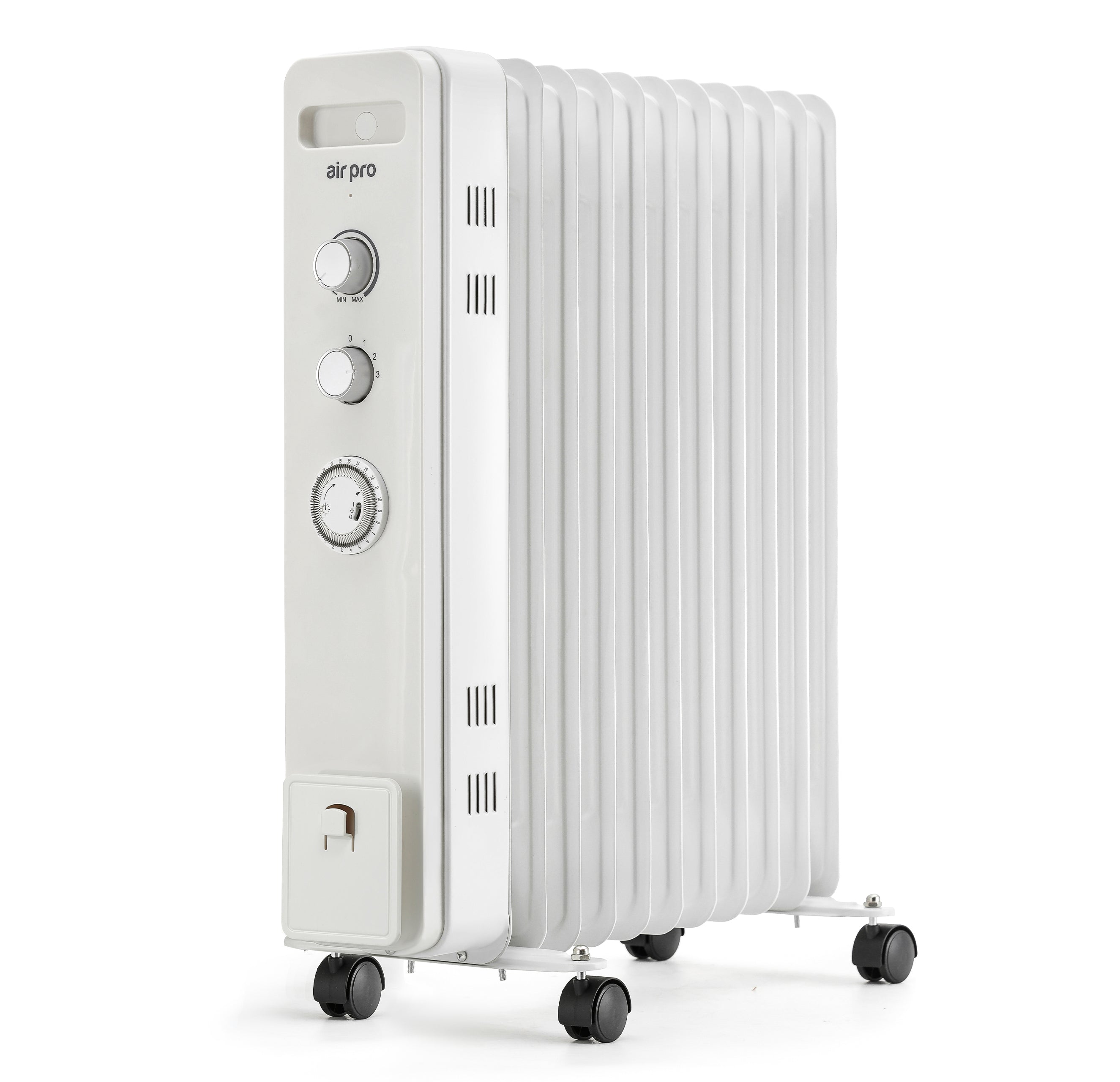 Oil-Filled Electric Heater with Timer Function - 2500W - 11 Fins