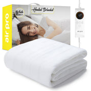 Fleece Electric Under Blanket - Heated Mattress Cover with Controller