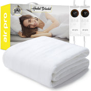 Fleece Electric Under Blanket - Heated Mattress Cover with Controller