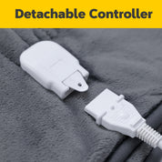 Heated Electric Blanket with Digital Controller, 6 Heat Settings