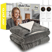 Heated Electric Blanket with Digital Controller, 6 Heat Settings