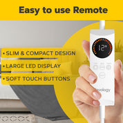 Heated Electric Blanket with Digital Controller, 6 Heat Settings