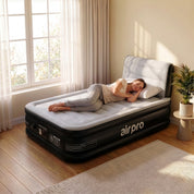 Inflatable Air Mattress with Headboard