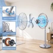 16" Metal Stand Fan