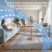 16" Metal Stand Fan