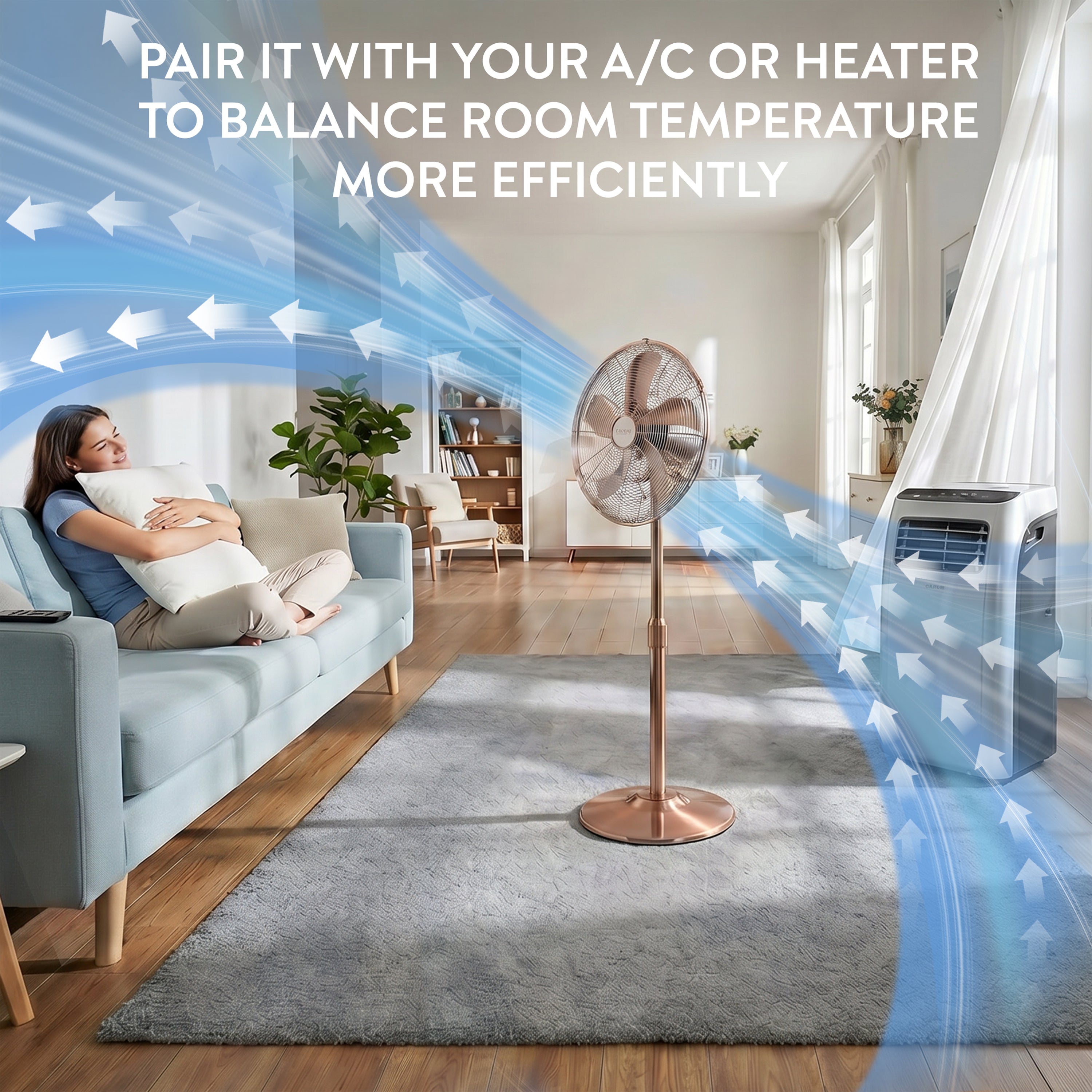 16" Metal Stand Fan