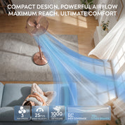 16" Metal Stand Fan
