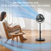 8" Retro Stand Fan