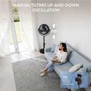 8" Retro Stand Fan