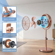 8" Retro Stand Fan