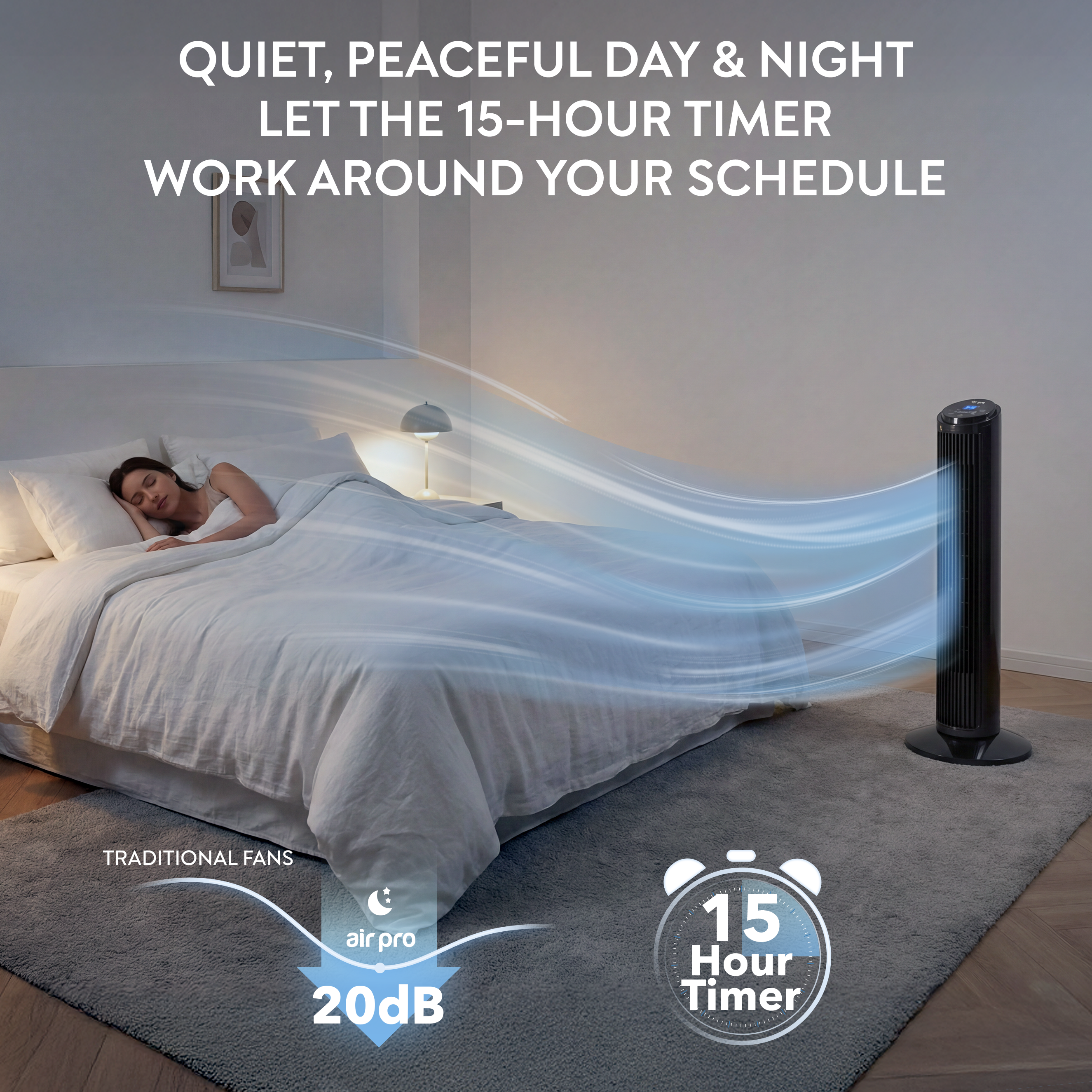 30" Tower Fan (SmartVoice™ Enabled)