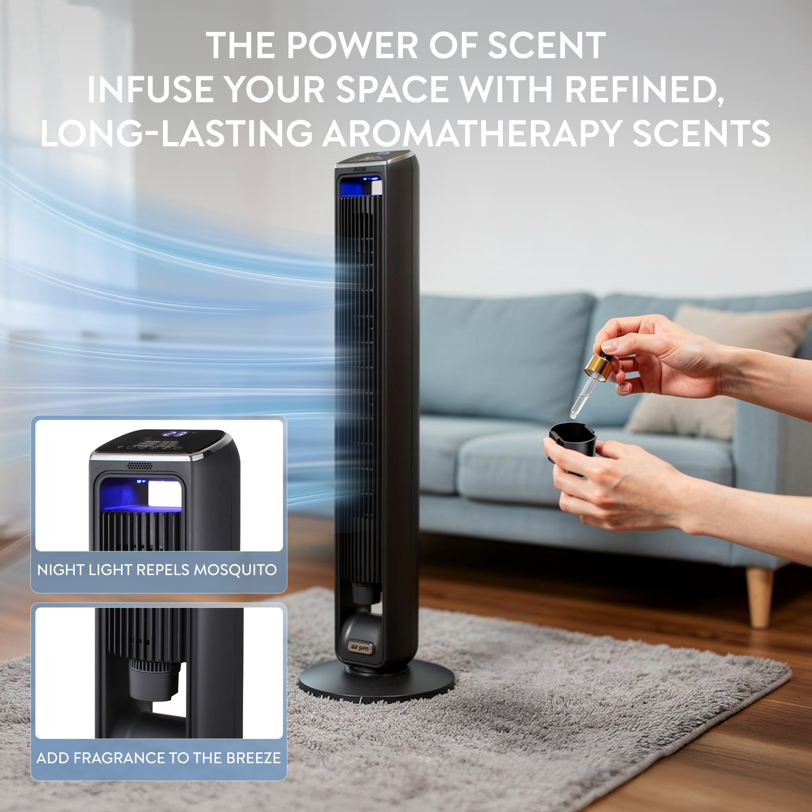42" Tower Fan (SmartVoice™ Enabled)