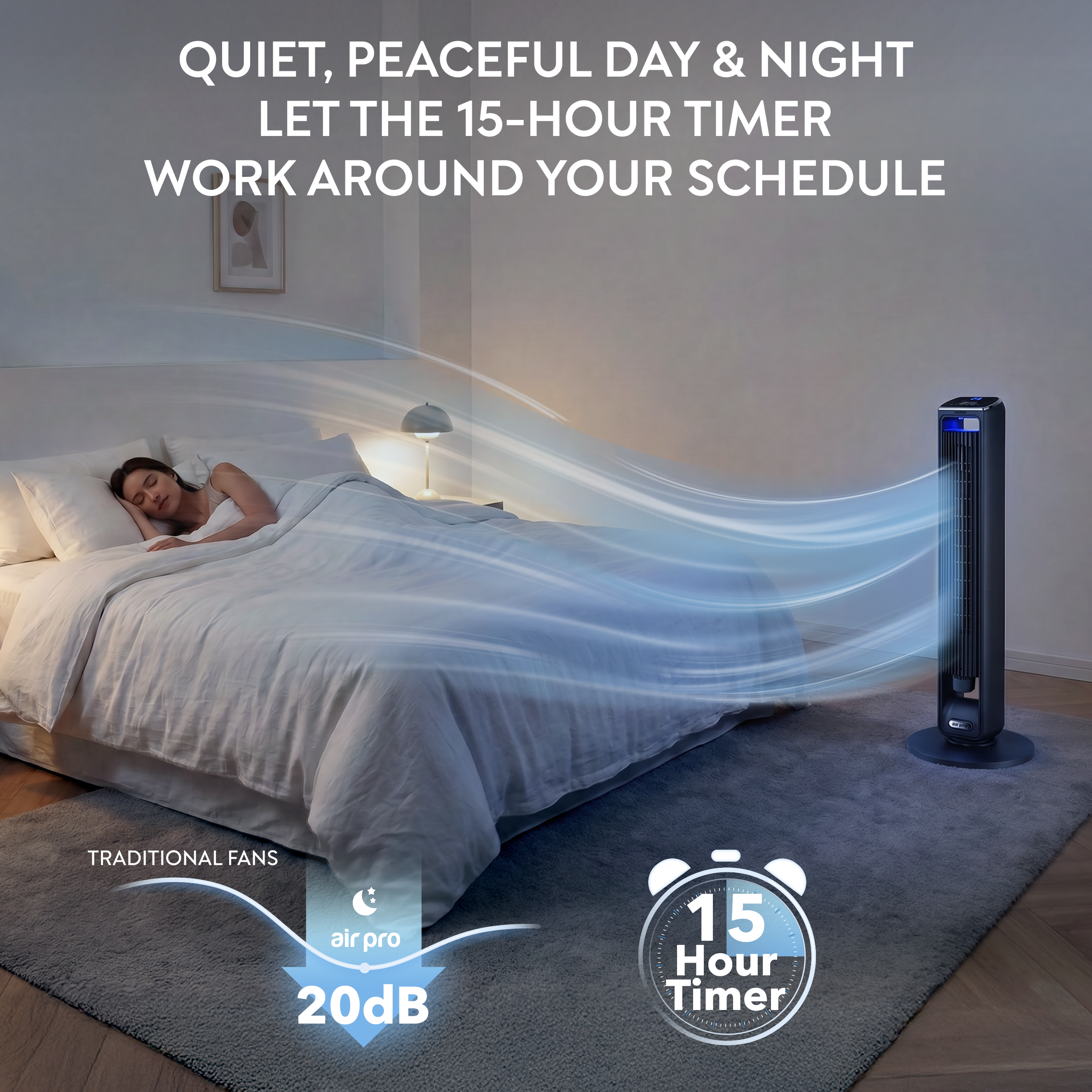 42" Tower Fan (SmartVoice™ Enabled)