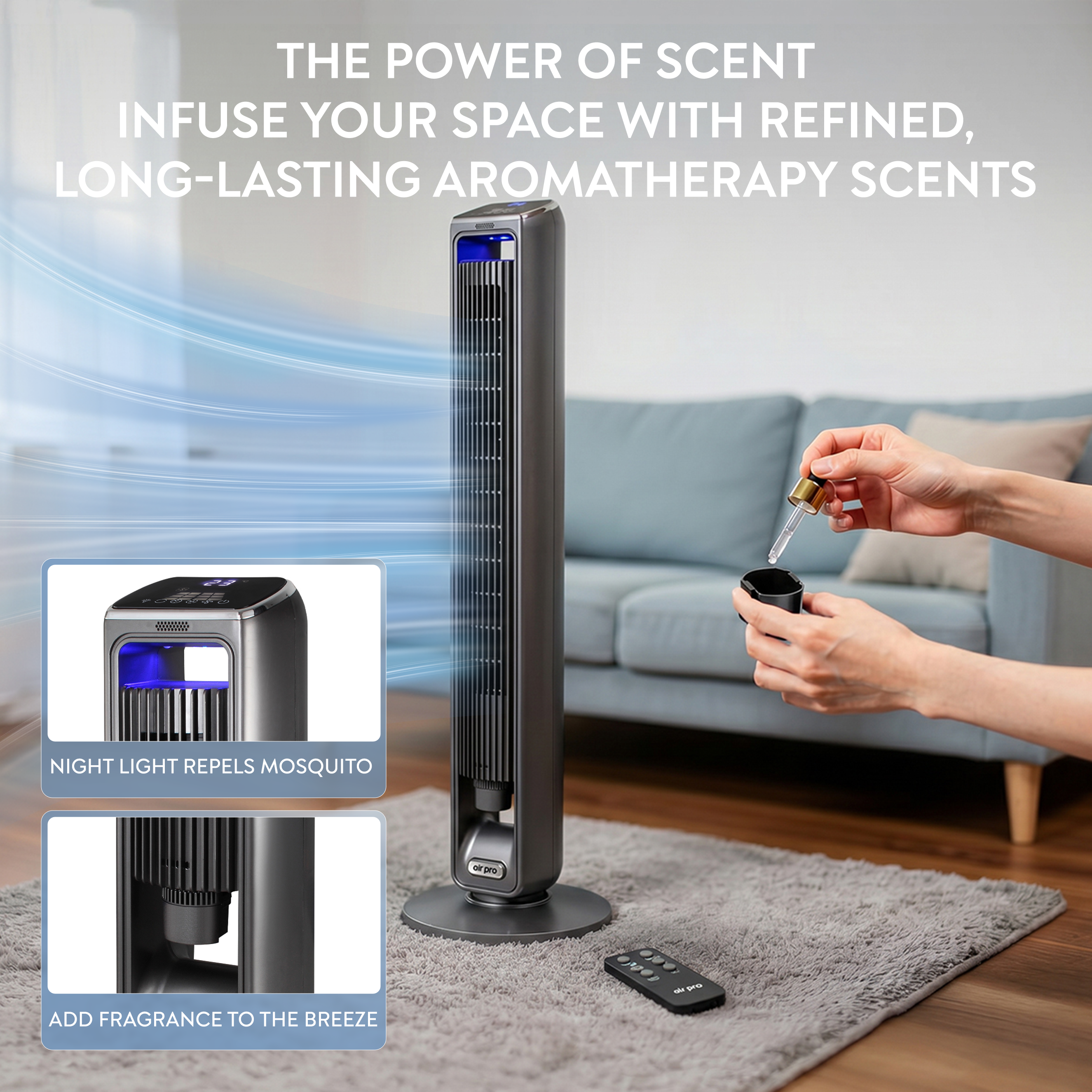 42" Tower Fan (SmartVoice™ Enabled)