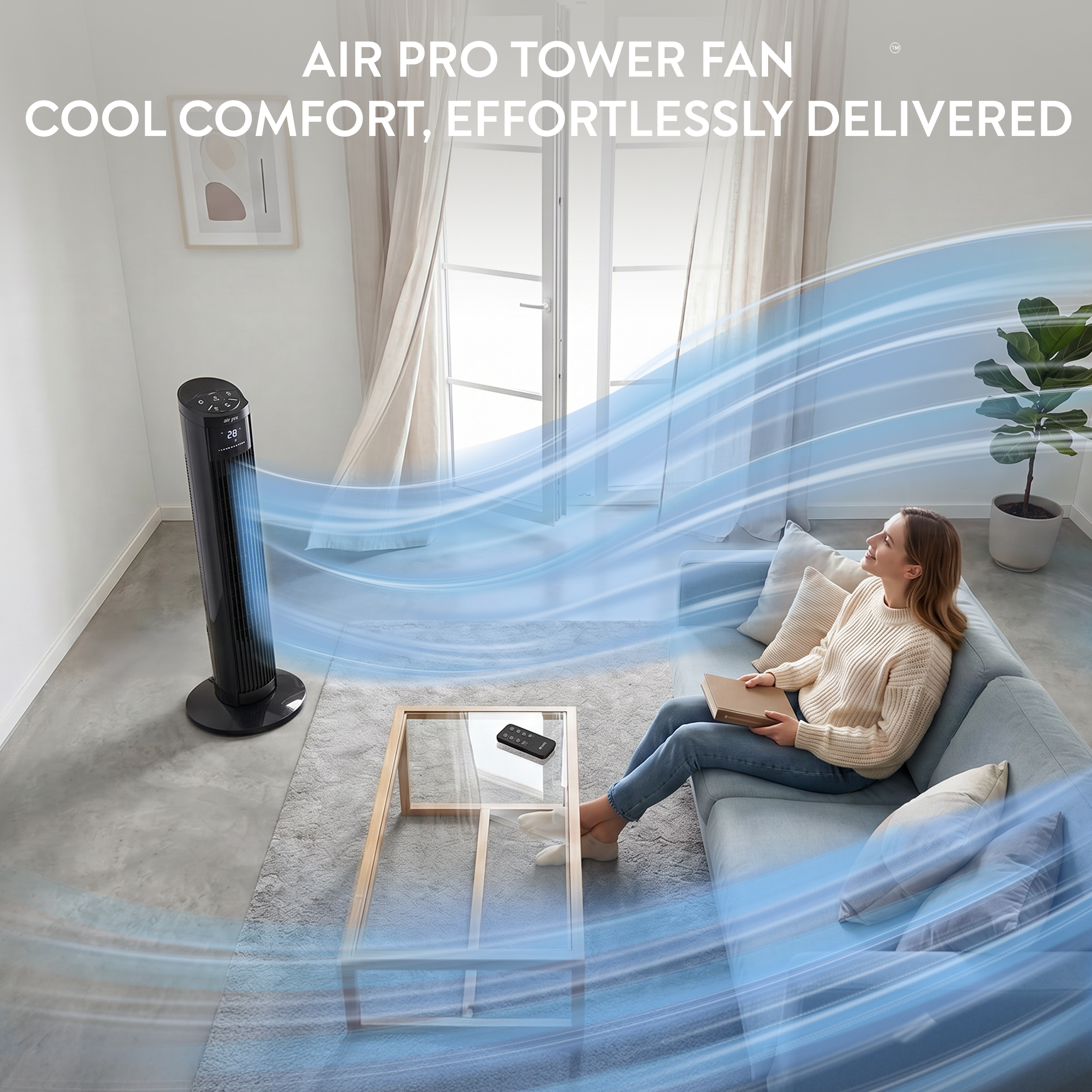 48" Tower Fan