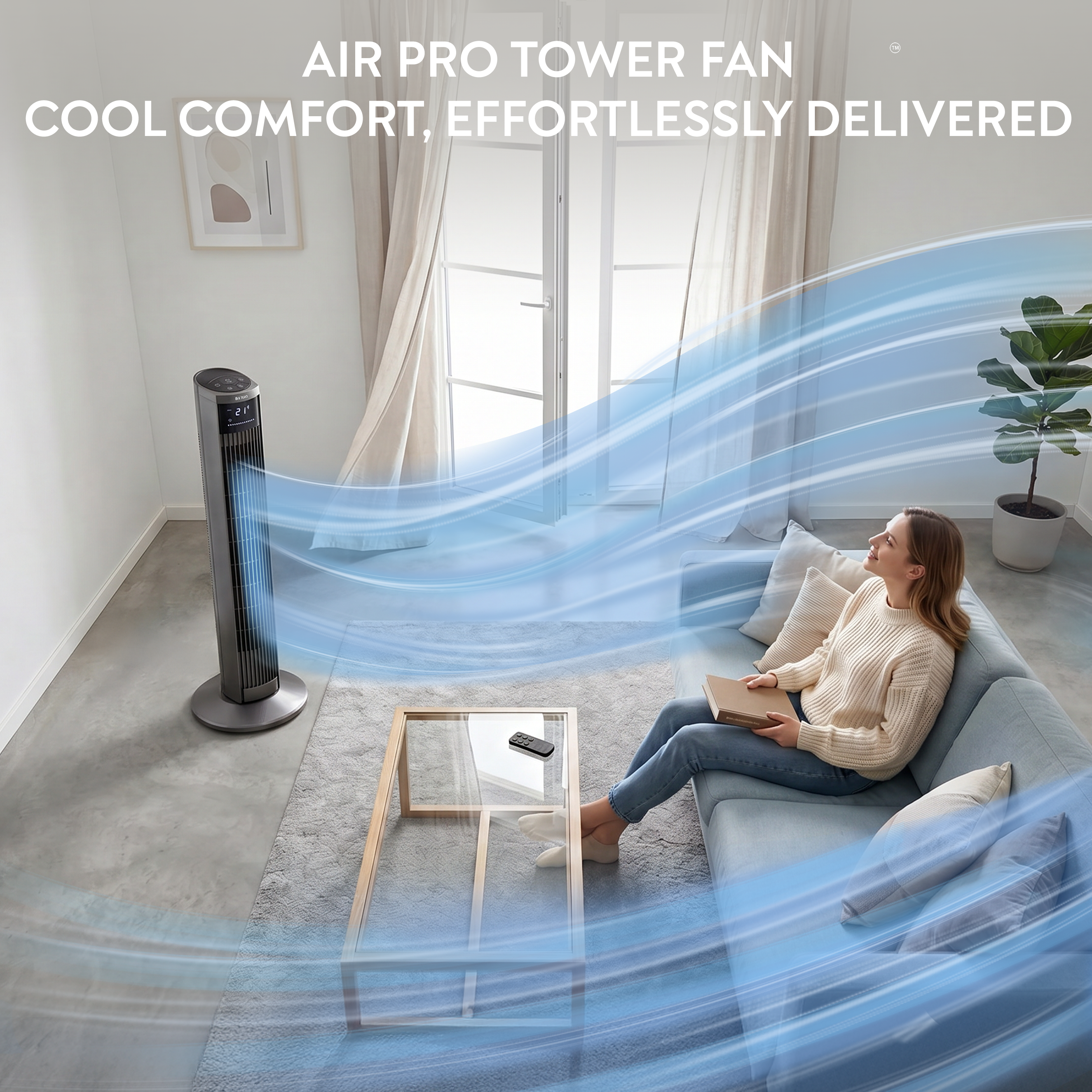 48" Tower Fan