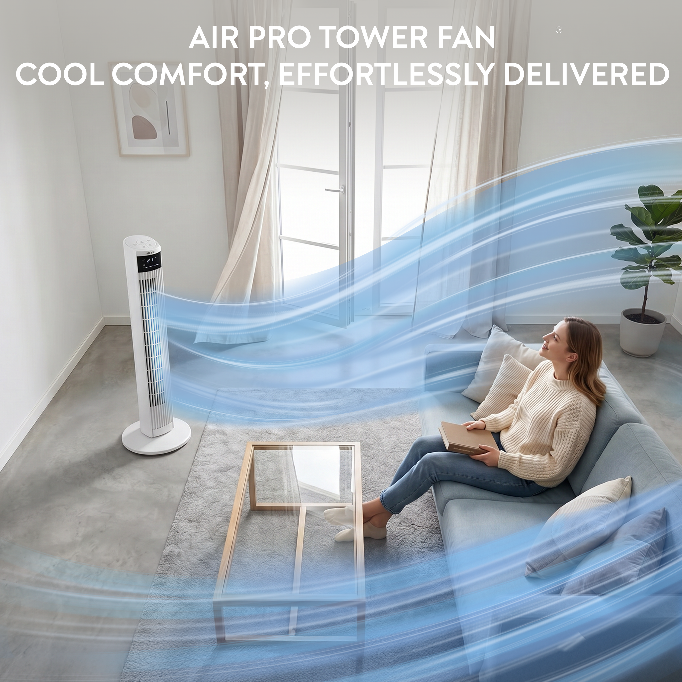 48" Tower Fan