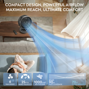 10" Desk Fan (SmartVoice™ Enabled)