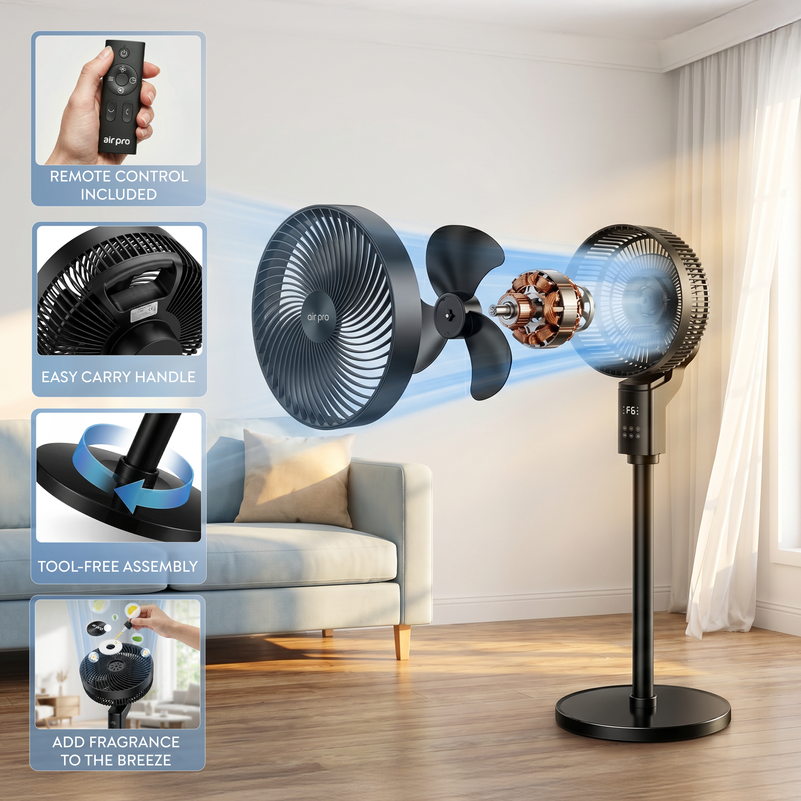 40" Stand Fan (SmartVoice™ Enabled)