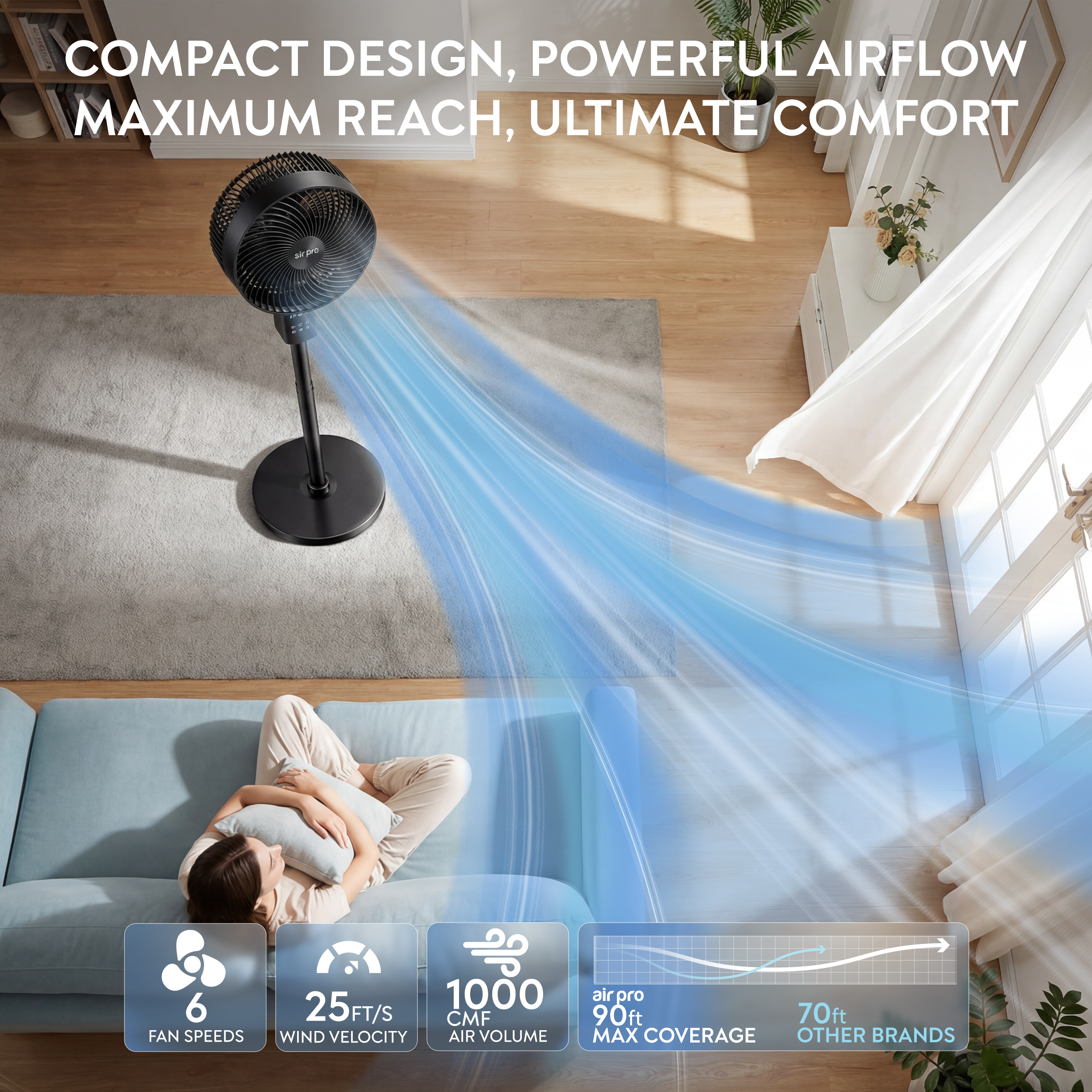 40" Stand Fan (SmartVoice™ Enabled)