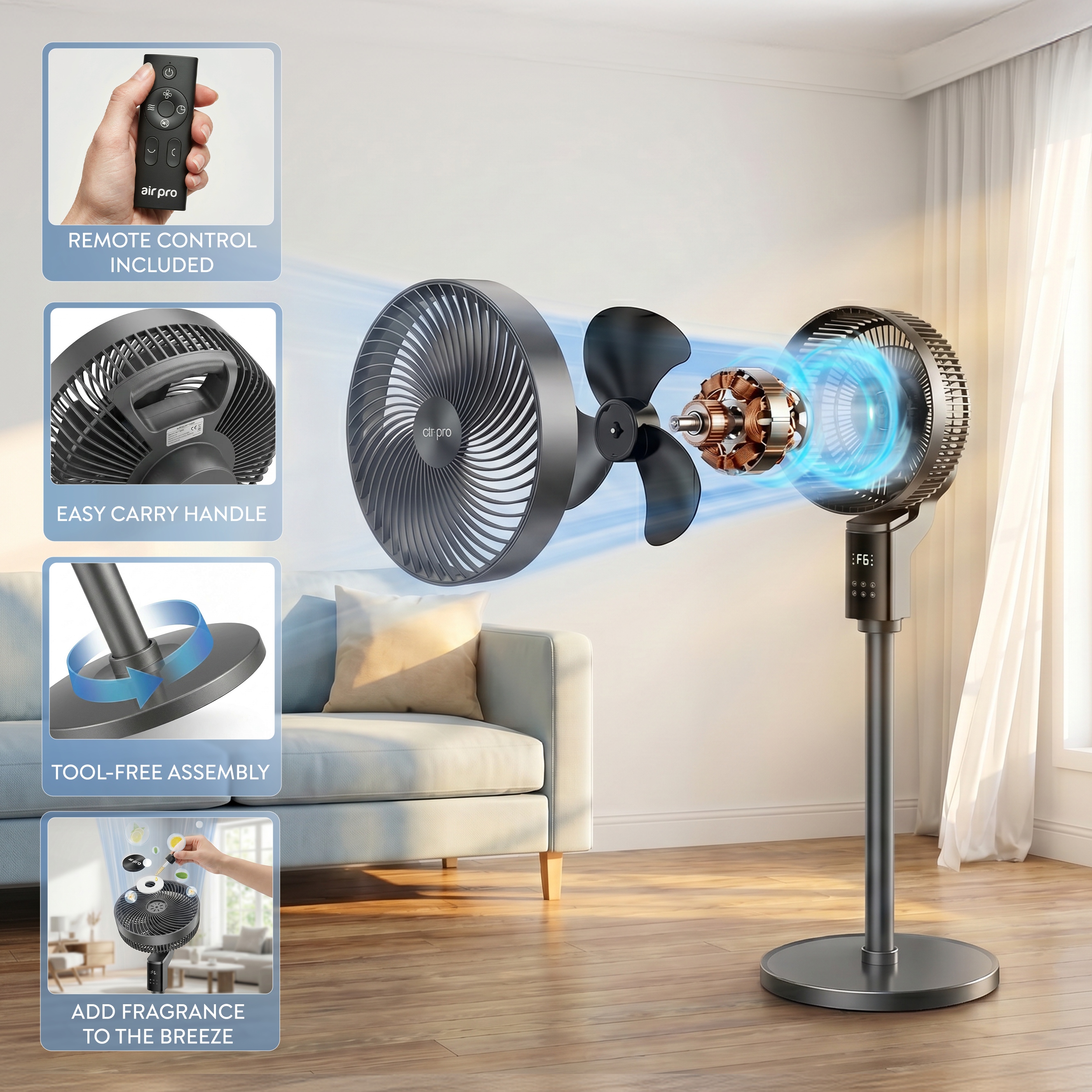 40" Stand Fan (SmartVoice™ Enabled)