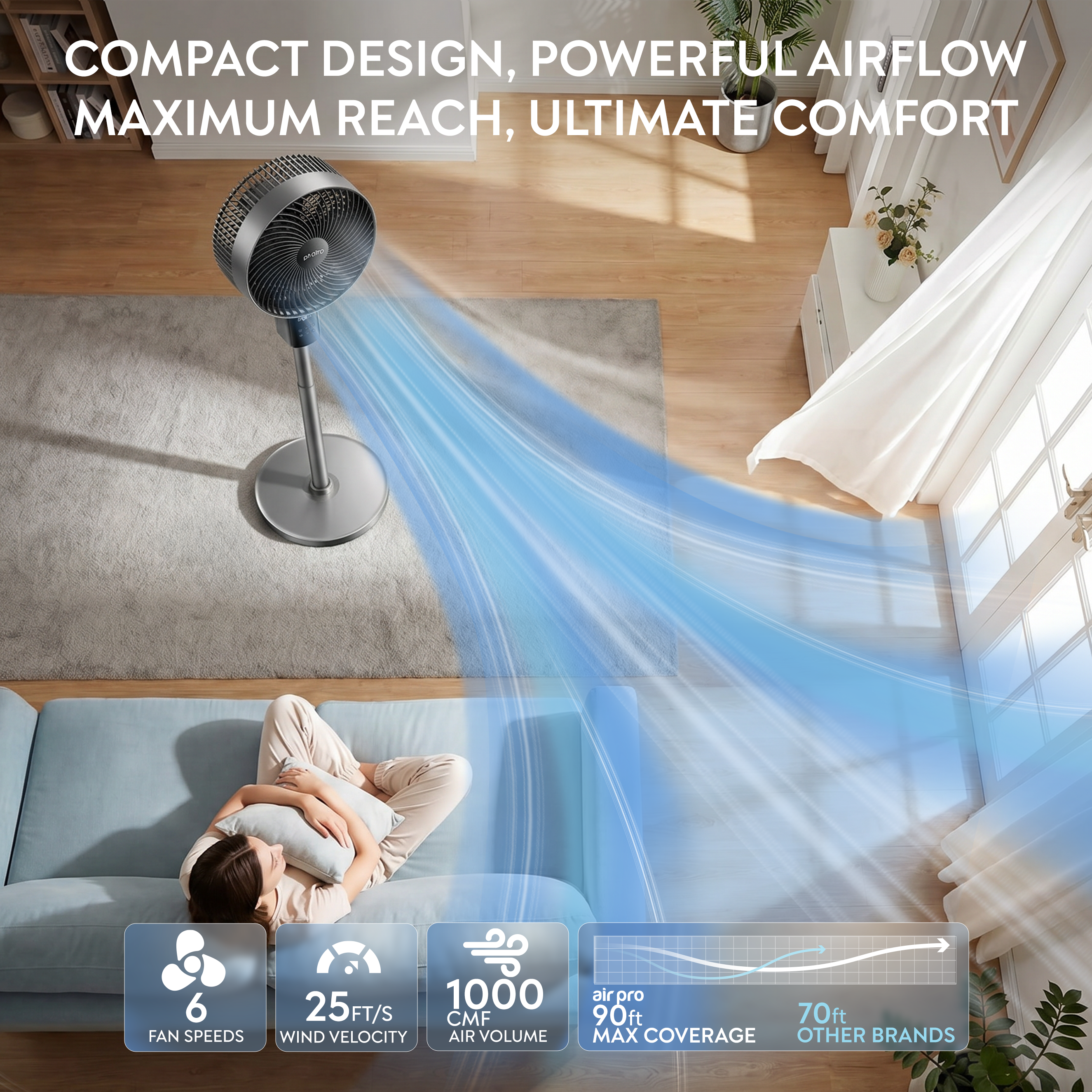 40" Stand Fan (SmartVoice™ Enabled)