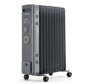 Oil-Filled Electric Heater with Timer Function - 2500W - 11 Fins