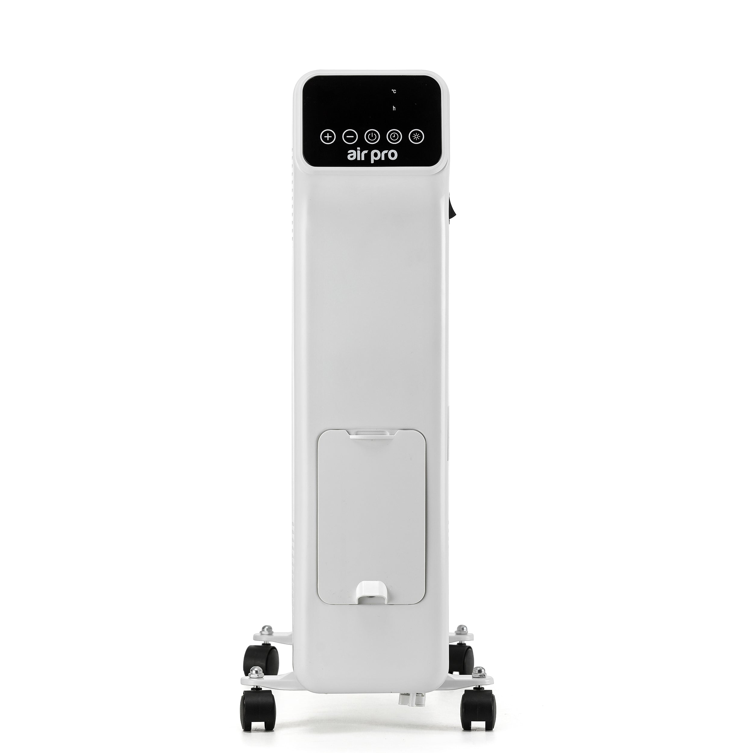 Oil-Filled Electric Radiator 2500W with Thermostat, 9 Hour Timer