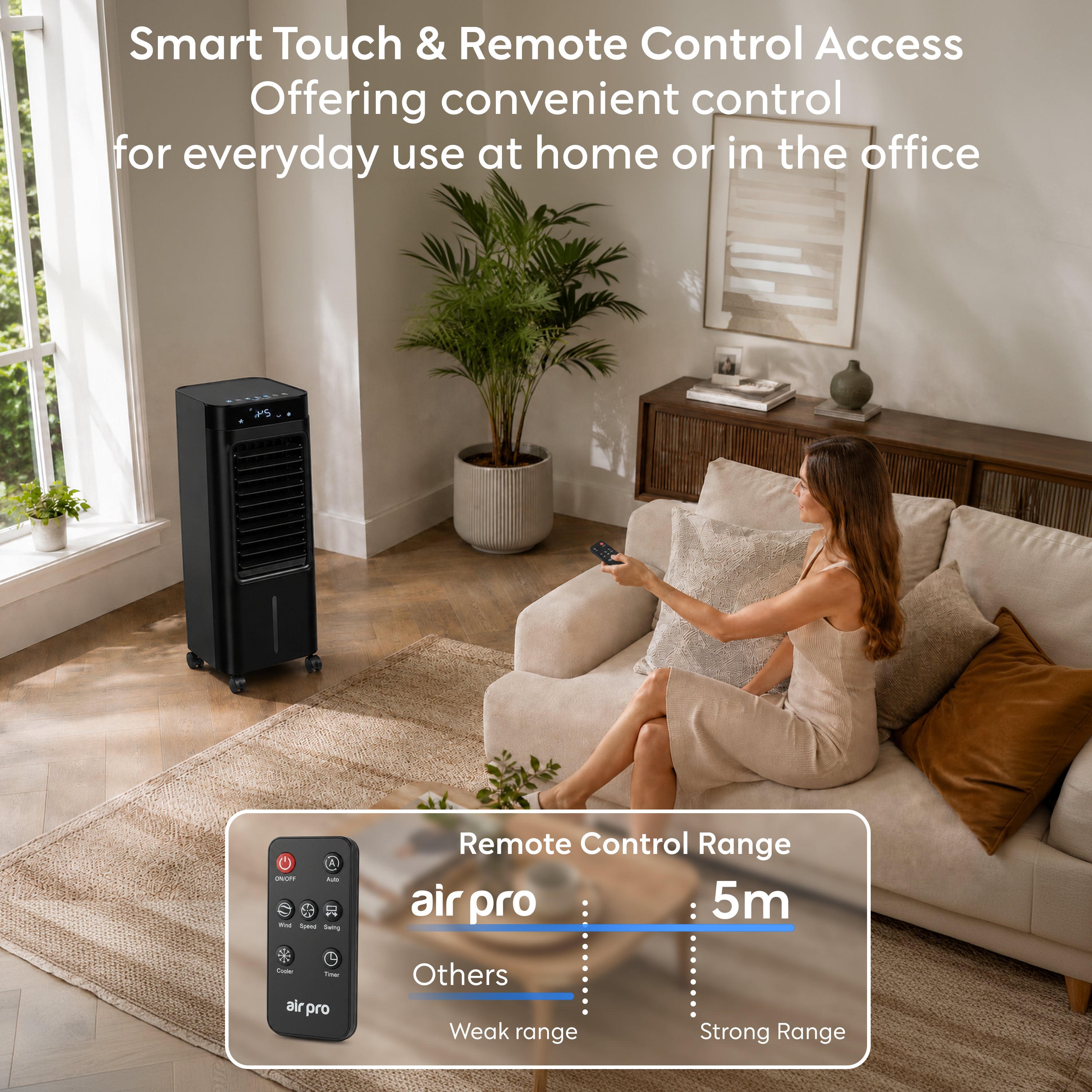 8L 3-in-1 Evaporative Air Cooler