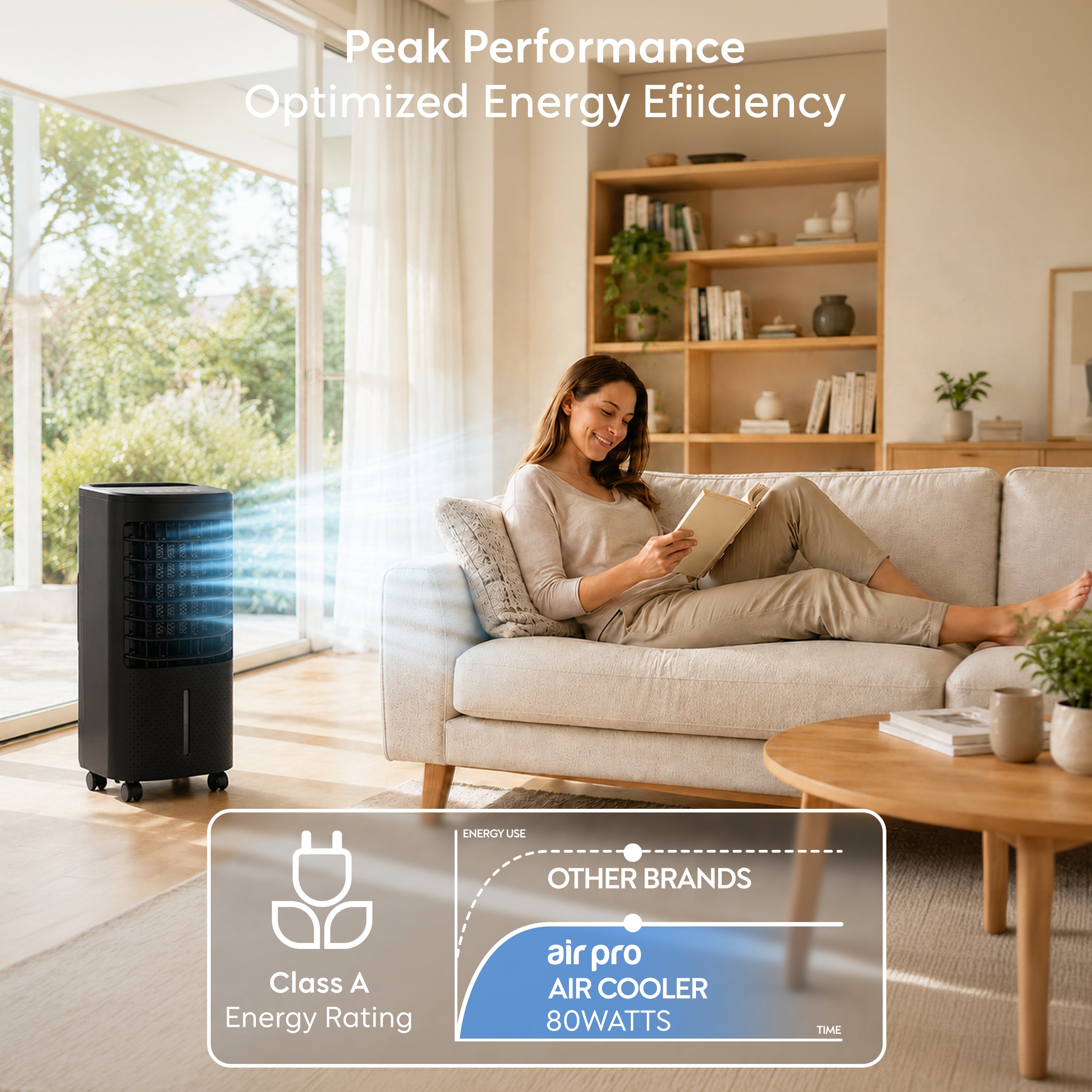 5L 3-in-1 Evaporative Air Cooler