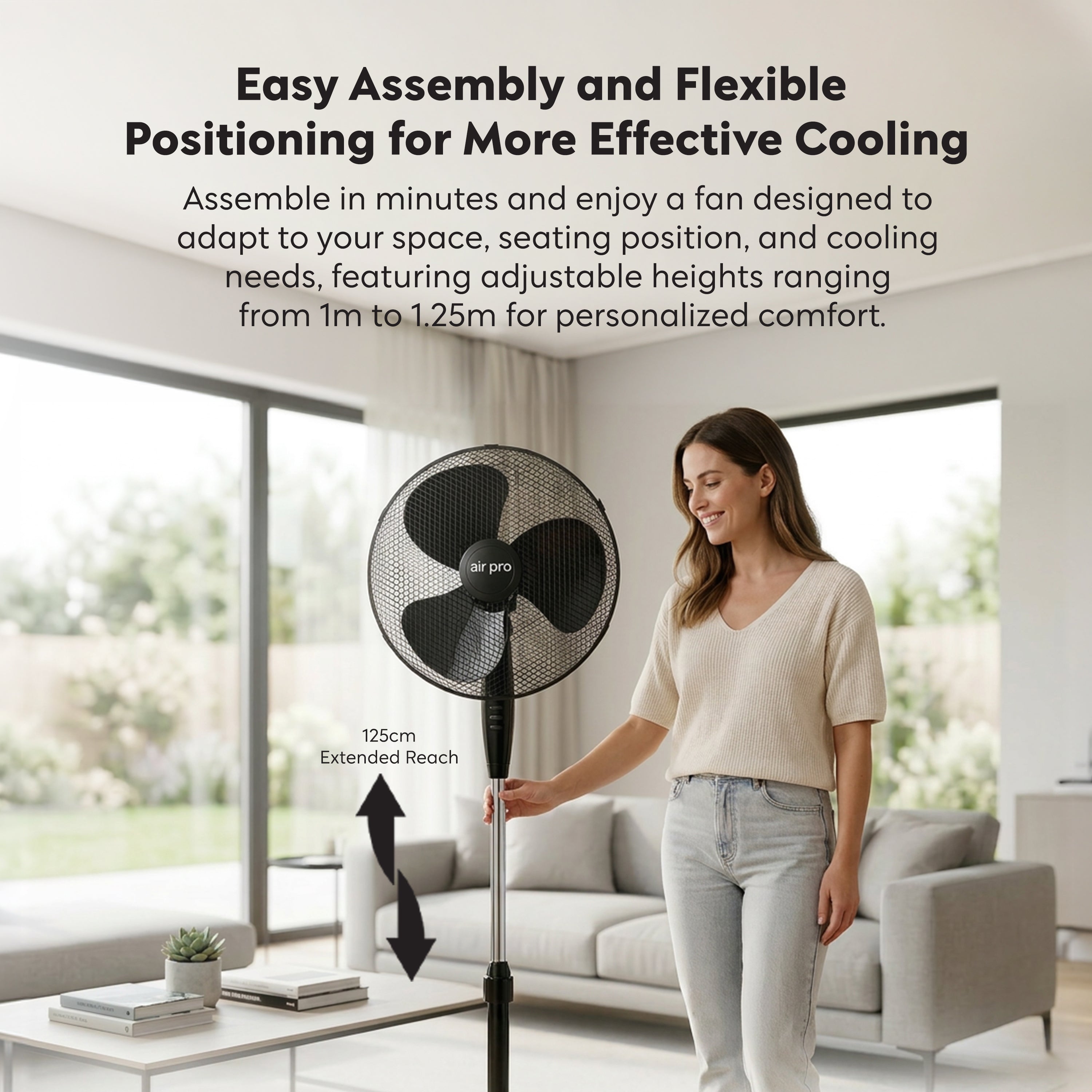 16" Pedestal Stand Fan