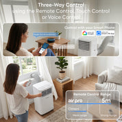 5,000 BTU 4-in-1 Mobile Air Conditioner (WiFi Enabled)