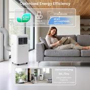 7,000 BTU 4-in-1 Mobile Air Conditioner (WiFi Enabled)
