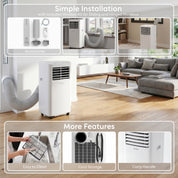 7,000 BTU 4-in-1 Mobile Air Conditioner (WiFi Enabled)