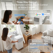 12,000 BTU 4-in-1 Mobile Air Conditioner (WiFi Enabled)