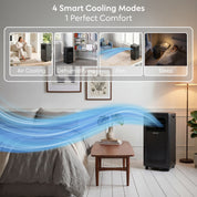 9,000 BTU 4-in-1 Mobile Air Conditioner (WiFi Enabled)