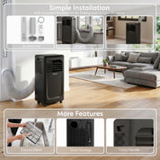 9,000 BTU 4-in-1 Mobile Air Conditioner (WiFi Enabled)