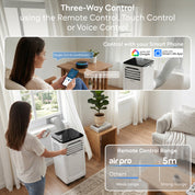 9,000 BTU 4-in-1 Mobile Air Conditioner (WiFi Enabled)