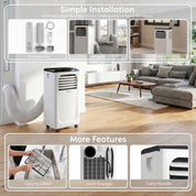9,000 BTU 4-in-1 Mobile Air Conditioner (WiFi Enabled)