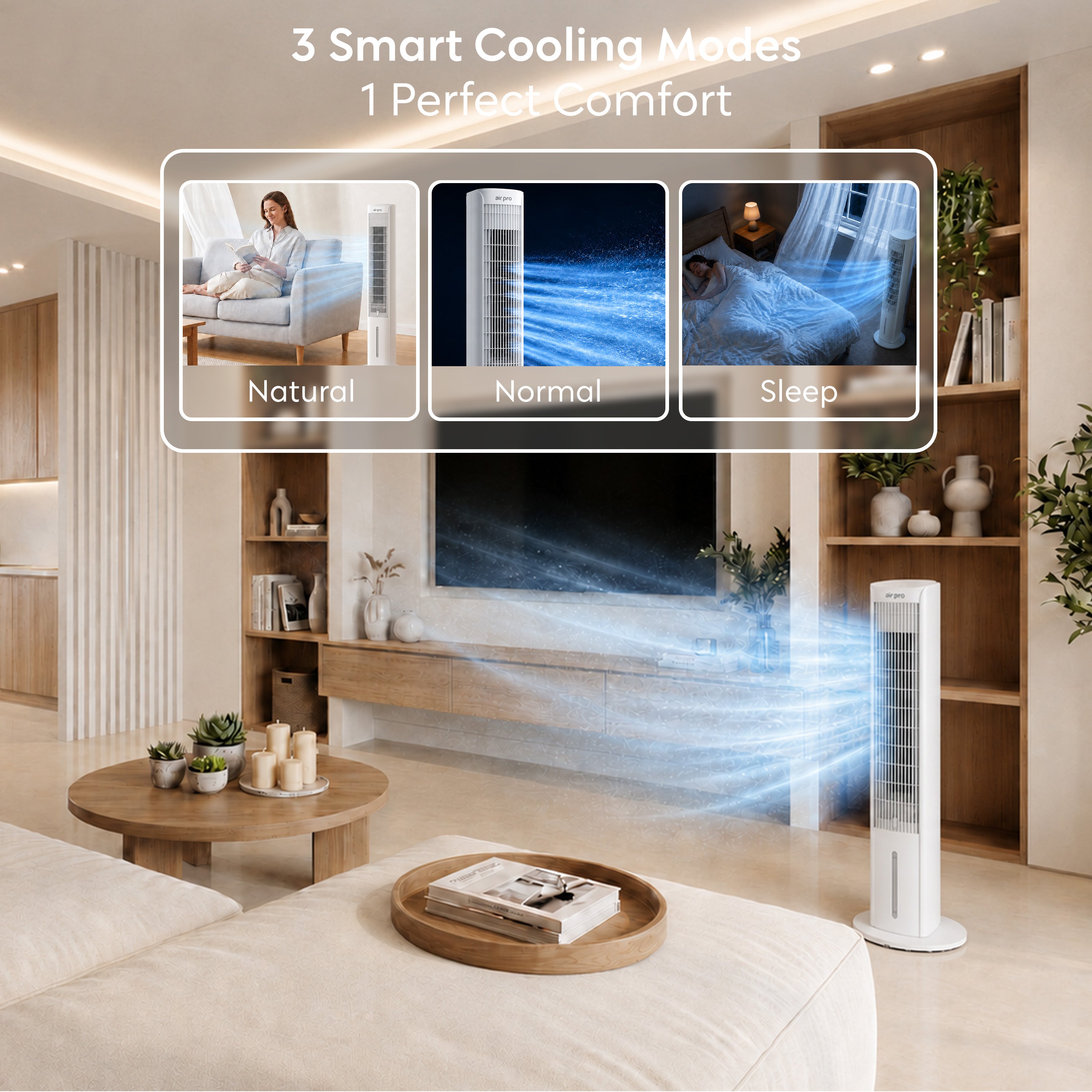 3-in-1 Portable Air Cooler (SmartVoice™ Enabled)