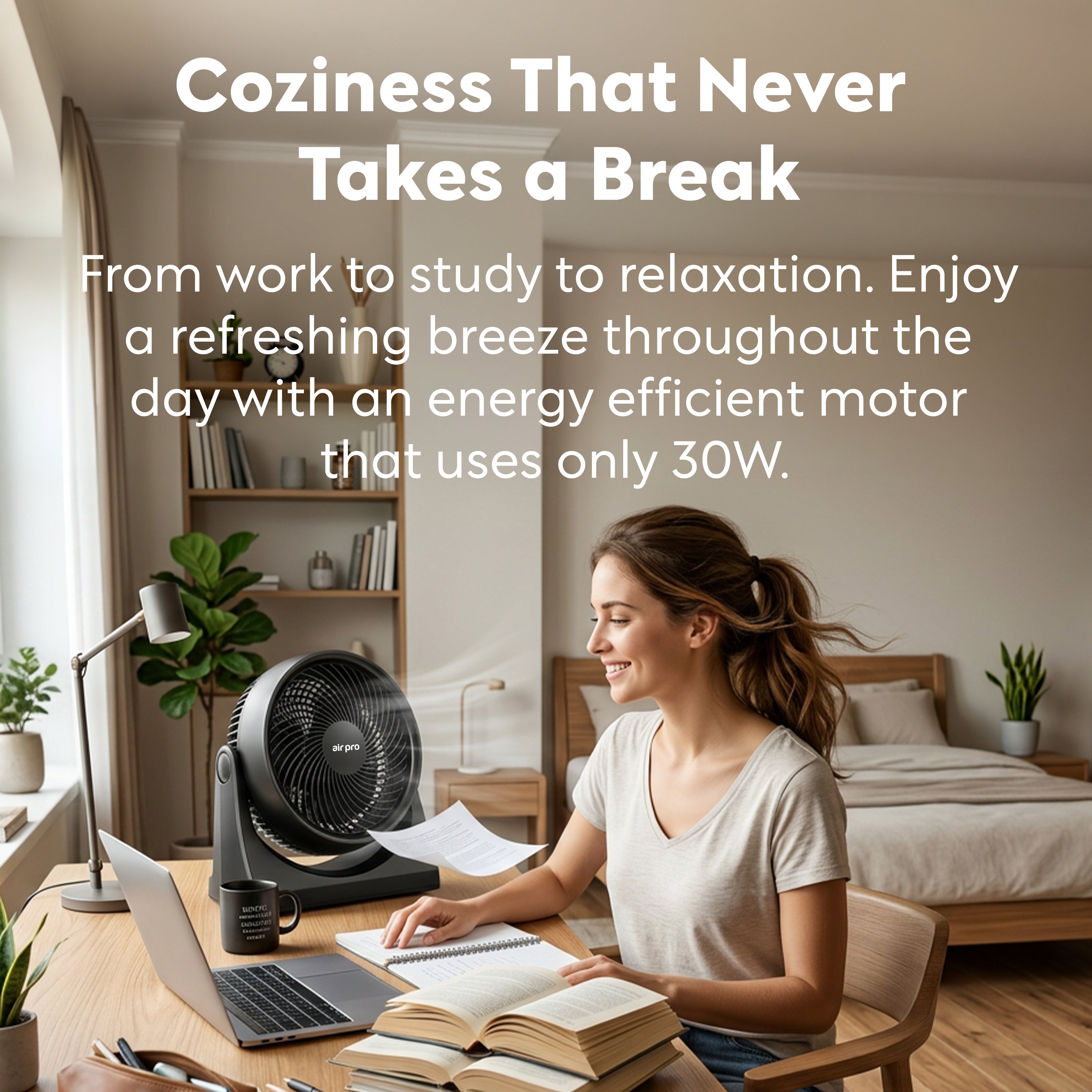 10" Desk Fan