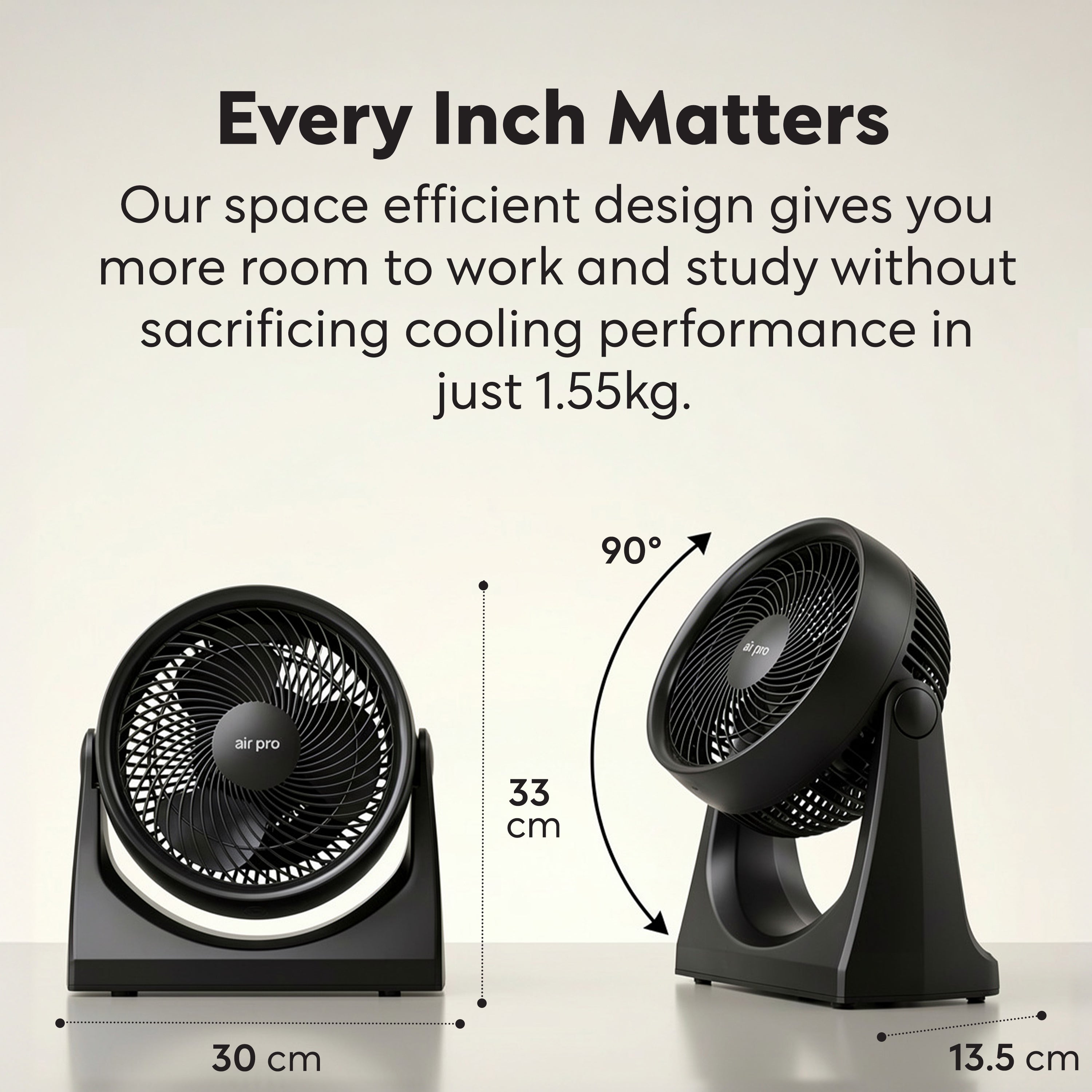 10" Desk Fan