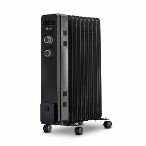 Air Pro 1500W Oil Filled Radiator, Portable Electric Heater for 15m² - 7 Fin