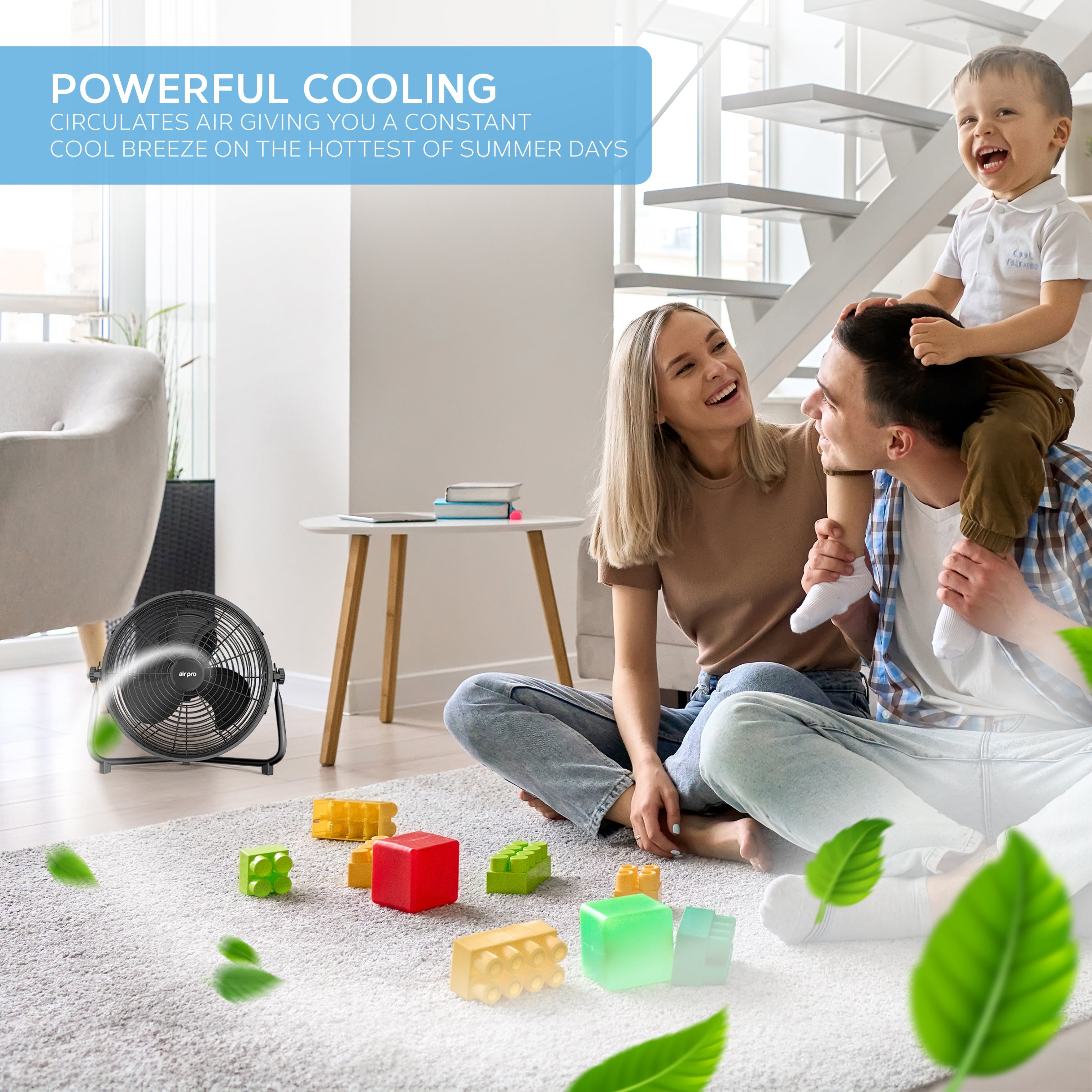 14" / 16" / 20" Circular Floor Fan