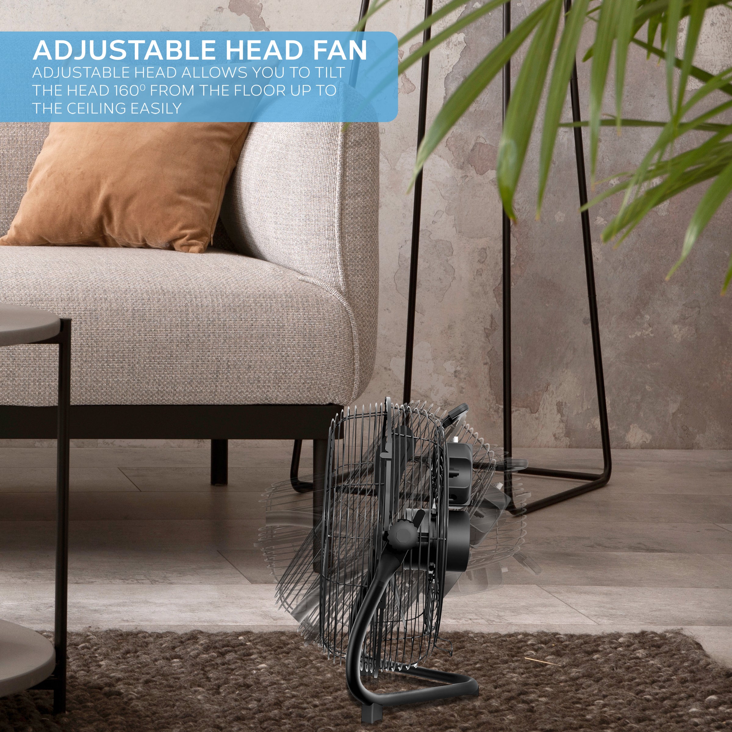 14" / 16" / 20" Circular Floor Fan