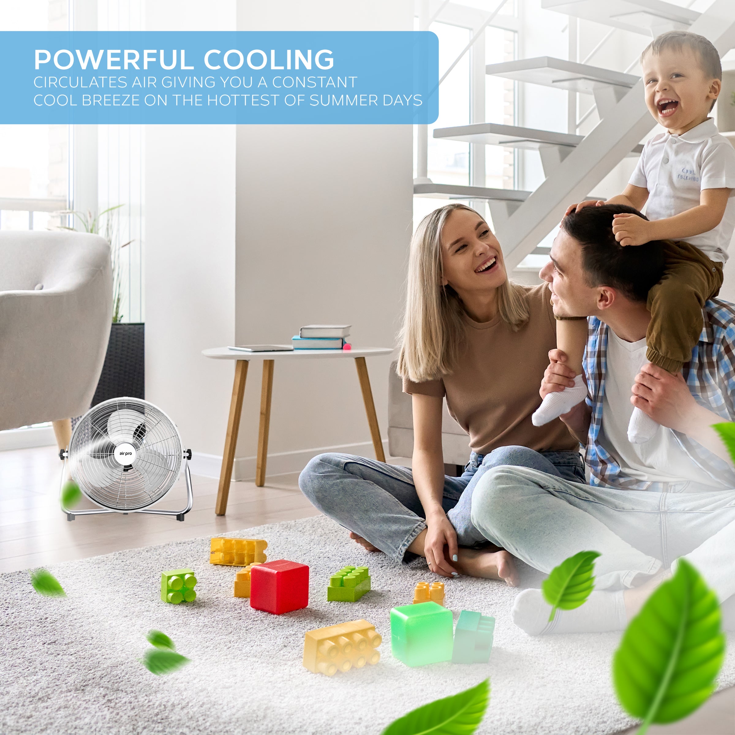 14" / 16" / 20" Circular Floor Fan