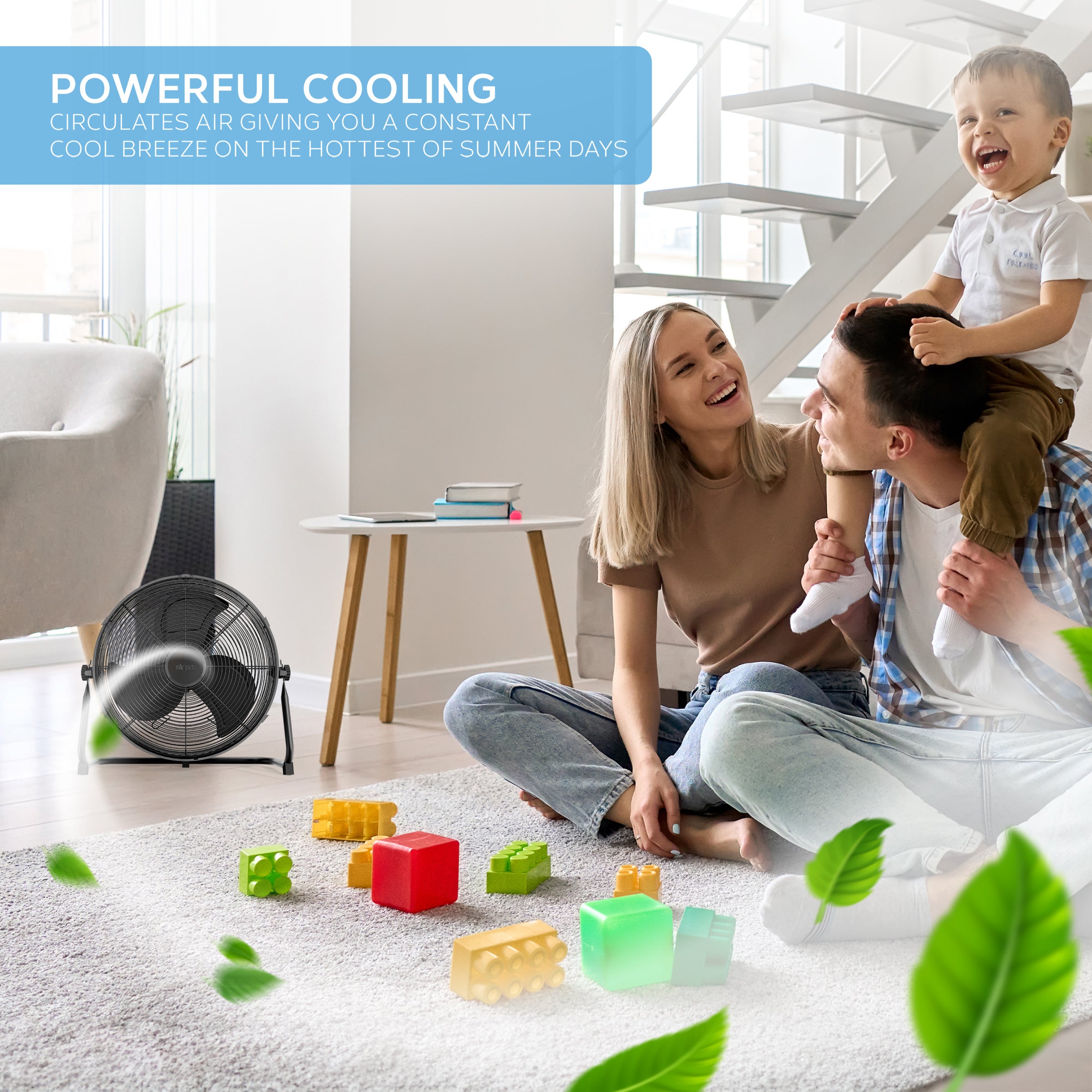 16" Circular Floor Fan