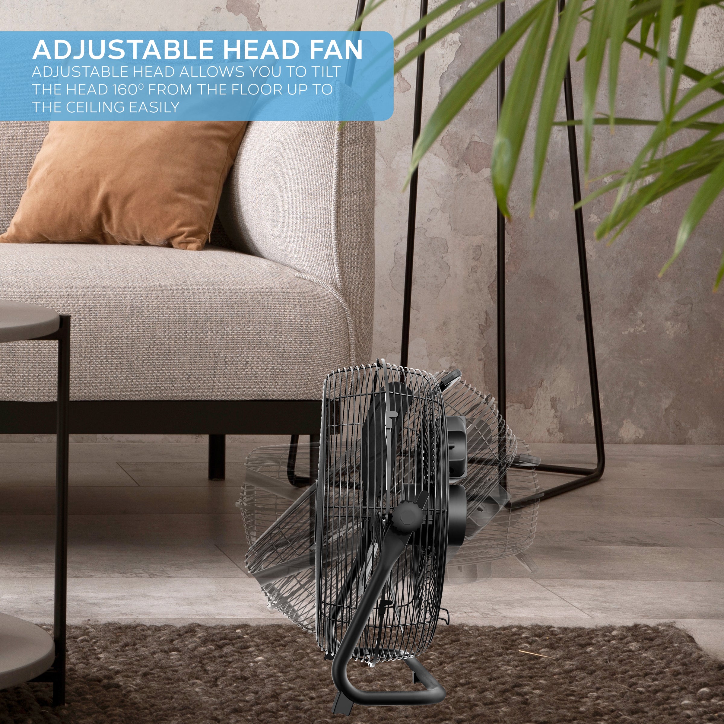 16" Circular Floor Fan