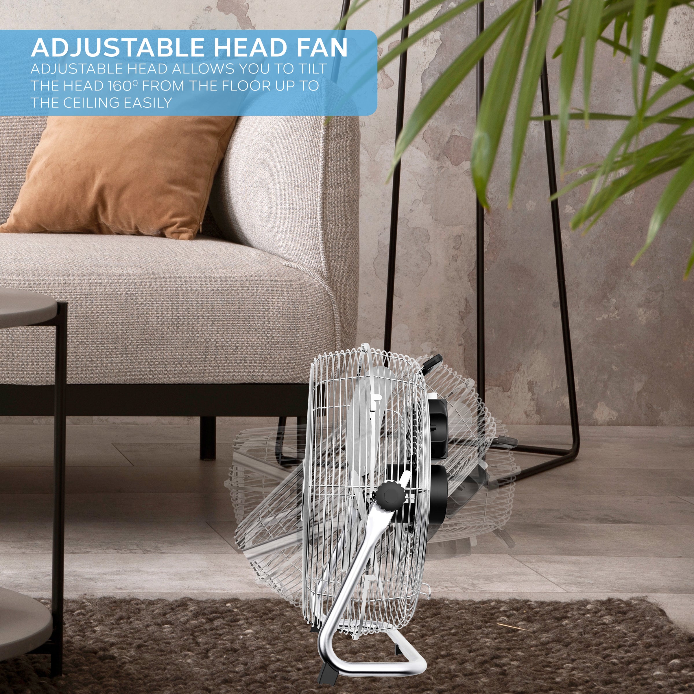 14" / 16" / 20" Circular Floor Fan