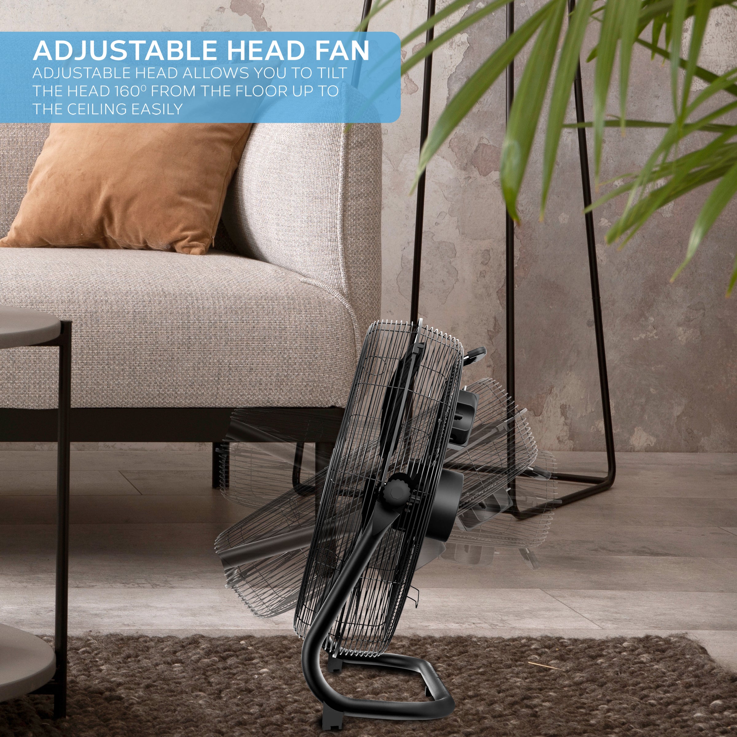 20" Circular Floor Fan
